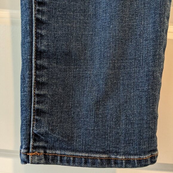 Chicos Jeans Women's 00 XS (2) Blue SO SLIMMING Girlfriend Ankle Stretch Denim - Picture 7 of 15